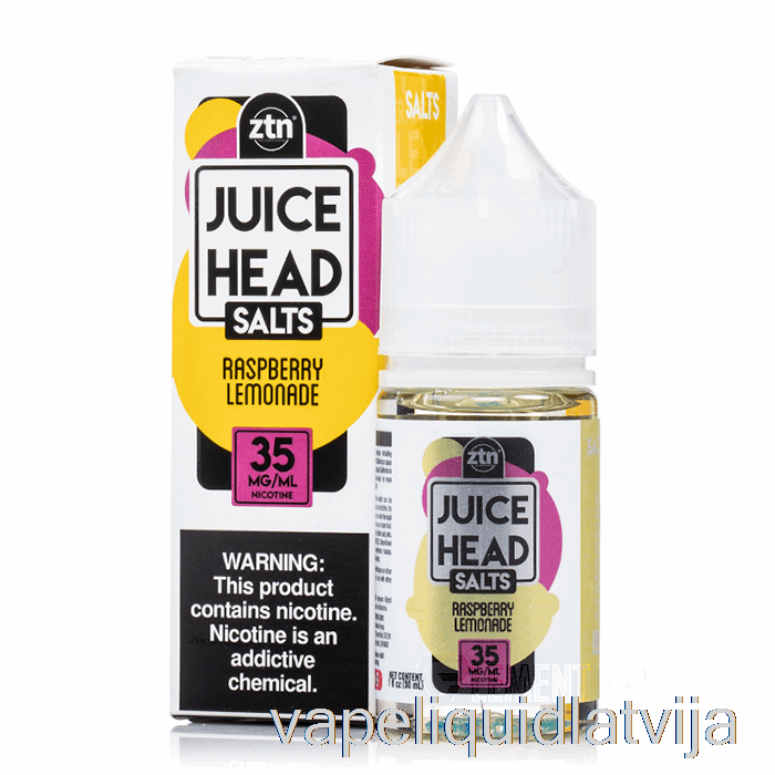 Aveņu Limonāde - Sula Galvas Sāļi - 30ml 35mg Vape šķidrums